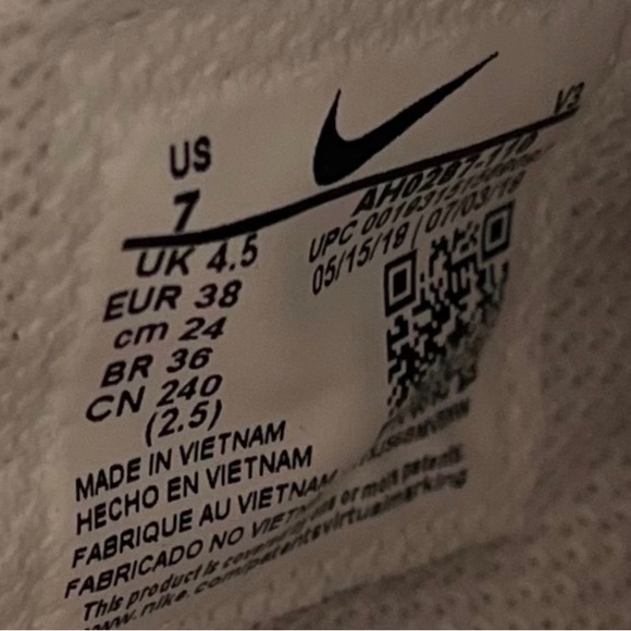 Nike airforce 1s size 7 womens EUC - Picture 4 of 5